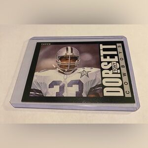 Tony Dorsett 1985 Topps Football Card #40 Dallas Cowboys Vintage Collectible